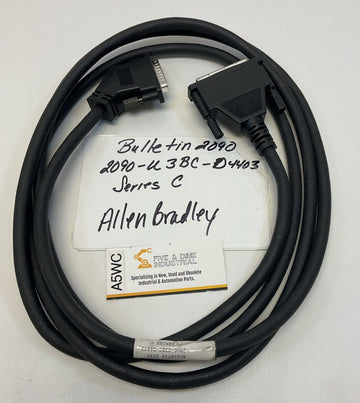 Allen Bradley 2090-U3BC-D4403 Ser. C Ultra 3000 Breakout Board Cable 3M