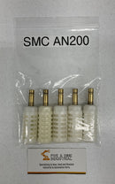 SMC AN200  Pneumatic Muffler Silencer/4" NPT Lot of 5-5