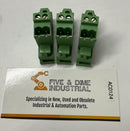 Phoenix Contact 2.5  2-G-5 08 Umstbvk  2-Pos Din Mount Rail Connector Lot of 3-1