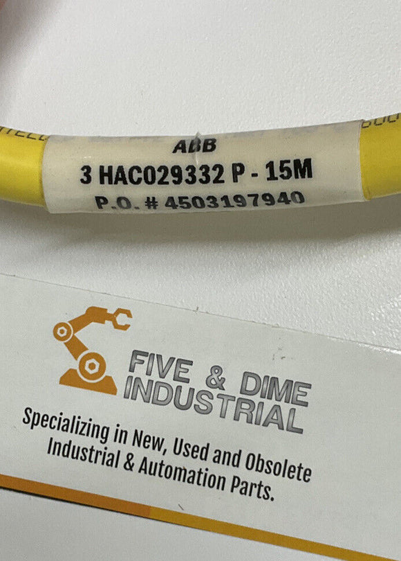 ABB 3 HAC029332 P-15M Control Power Cable 15 Meters