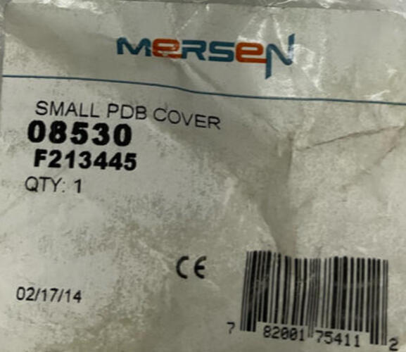 Mersen 08530 Small Safety PDB Cover