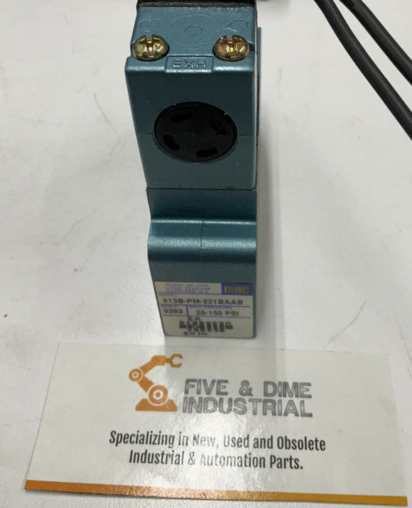 Mac 913B-PM-221BAAB Solenoid Valve 4 Way