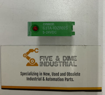 Omron G3TA-IDZR02S 5-24VDC Solid State Relay 2.5A 4 Pins Lot of (2) - 0