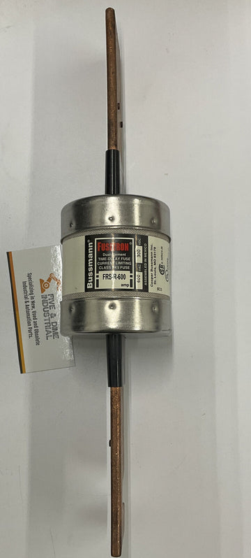Bussmann FRS-R-600 Fusetron Time Delay Fuse 600A, 600 VAC, 300 VDC