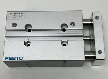 Festo DFM-12-50-P-A-GF Pneumatic Guided Cylinder 12mm Bore, 50mm Stroke 170829 - 0