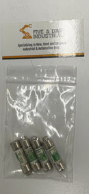 Bussmann CC-Tron FRQ-R-5 Lot of (4) Class CC Time Delay Fuse 5A-5
