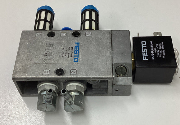 Festo MFH-5-1/8 Solenoid Valve 24vDC
