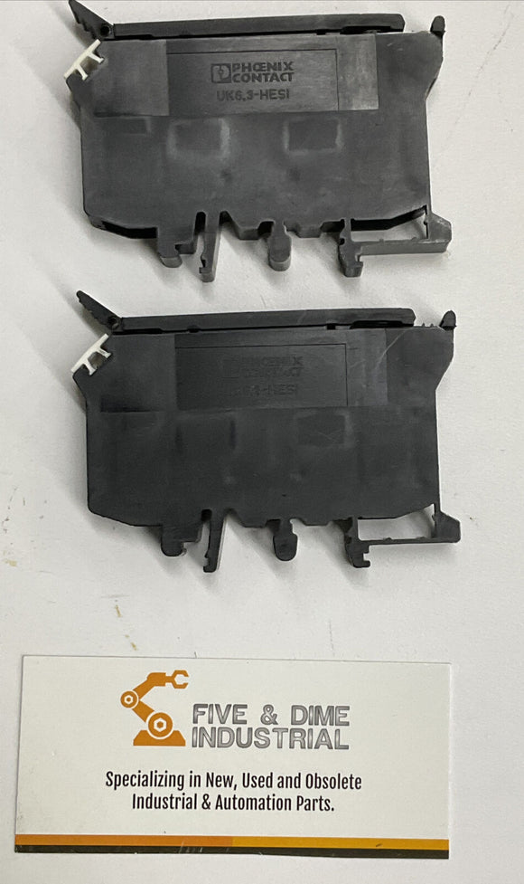 Phoenix Contact UK6 3-Hesi 110-250V Fuse Holders Lot of 2
