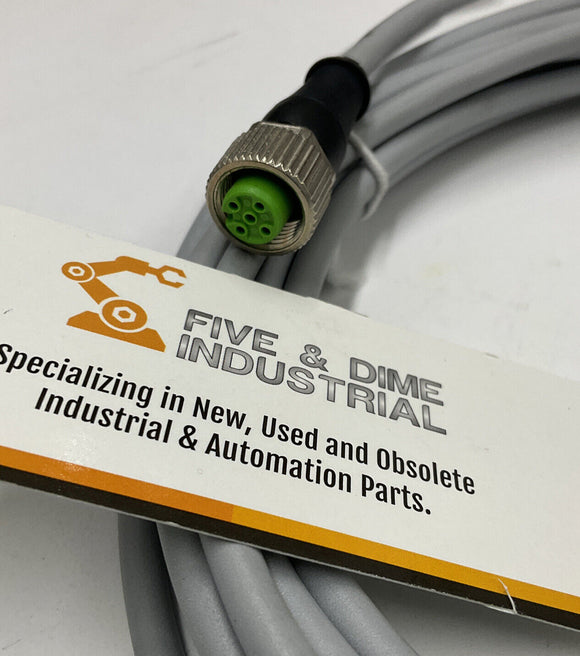 Murr 7000-12221-2240500 M12 5-Pin Female Straight with Cable 5 Meters