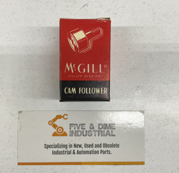 McGill CF-1/2-N-S Flat Cam Follower Slotted Head Needle Roller Bearing - 0