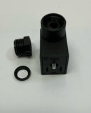Omal  10/250  Solenoid Valve Connector  2-Pin + Ground-4