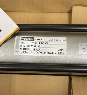 Taiyo Parker 70H-8 / 2CA50BB230-AB Hydraulic Cylinder - 0