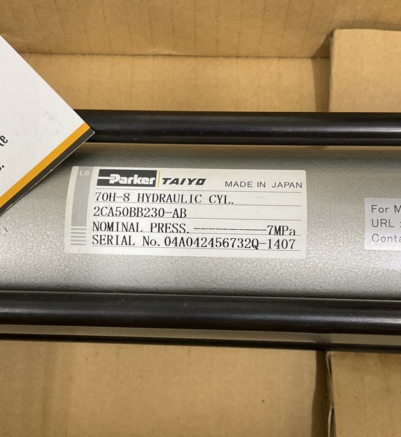 Taiyo Parker 70H-8 / 2CA50BB230-AB Hydraulic Cylinder