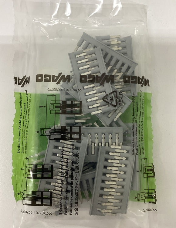 Wago 280-490 Comb Style Jumper Bars 10-Way Lot of 50