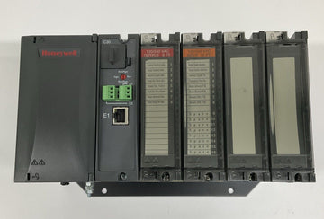 Honeywell 900C31-0244-00 HC900 C30 PLC Module w/ Rack, PS & Modules