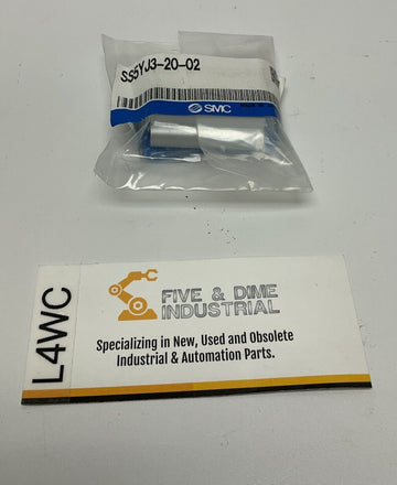 SMC SS5YJ3-20-02 2 Station Pneumatic Manifold Body