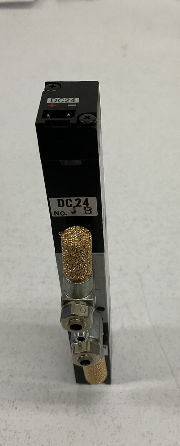 Festo  MYH -5/3E-MS-L-LED 24 VDC  Solenoid Valve  2-8 Bar