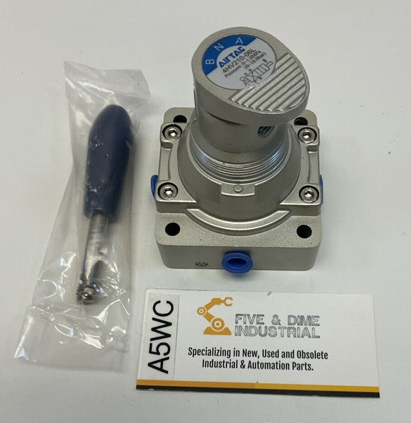 Airtac 4HV210 Hand Lever Valve 0-10 Bar 4HV210-06L