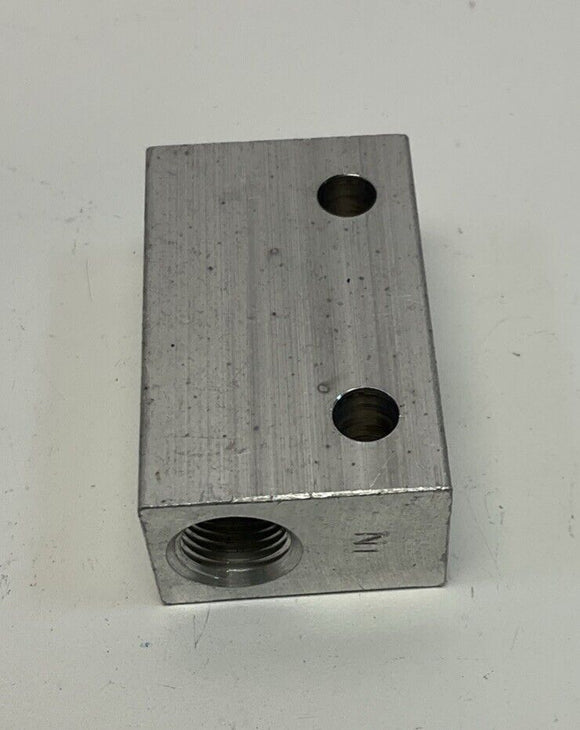 Parker N1641001 Pneumatic Shuttle Selector Valve  200 PSIG