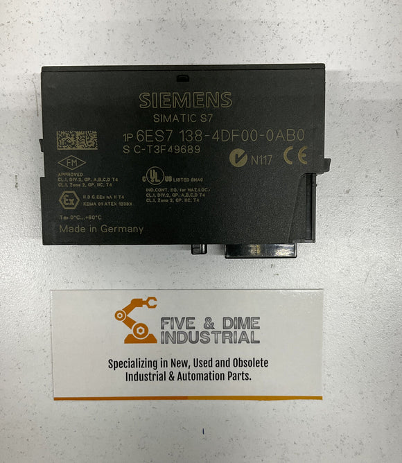 Siemens 6ES7 138-4DF00-0AB0 Power Module