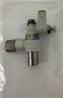 SMC ASP430F-U02-06-X352 Flow Control w/ Check Valve Fitting-2