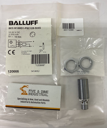 Balluff BES-M18MD1-PSC12B-S04G Inductive Sensor N.O.