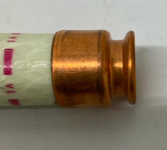 Gould Shawmut TRS1R 1-Amp Time Delay Fuses 600VAC/DC Lot of 3