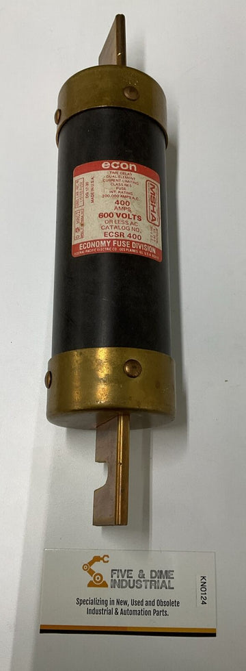 Federal Pacific ECSR-400 Econ Time Delay Class RK5 Fuse 400A 600V