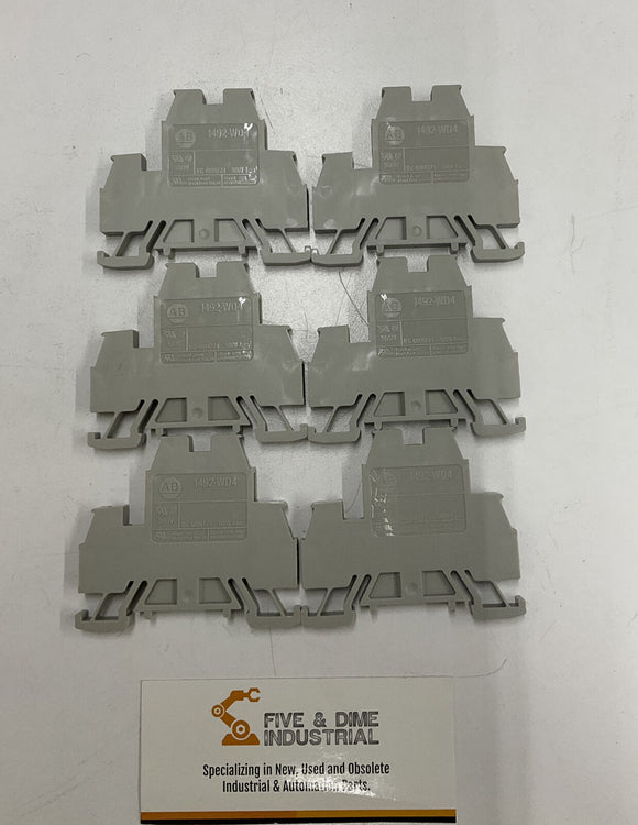Allen Bradley 1492-WD4DF Diode Block. Lot of 6