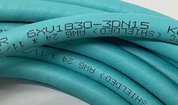 Siemens 6XV1830-3DN15 Trailing Cable PB FC  15 meter