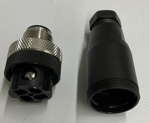 IFM Efector E-11504 4 Pole Male Field Connector 4 Amp 250V