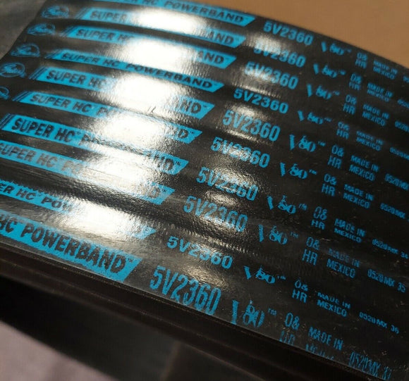 Gates 6/5V2360 / 65V2360 6-Rib Banded Belt Super HC Powerband