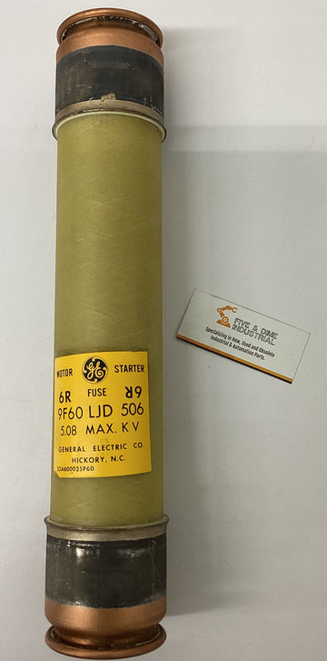 GE 9F60-LJD-506 Motor Starter 6R Fuse 5.08 KV Max