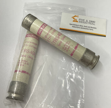 Gould Shawmut TRS40R Tri-onic Lot Of (2) Time Delay Fuses 40A