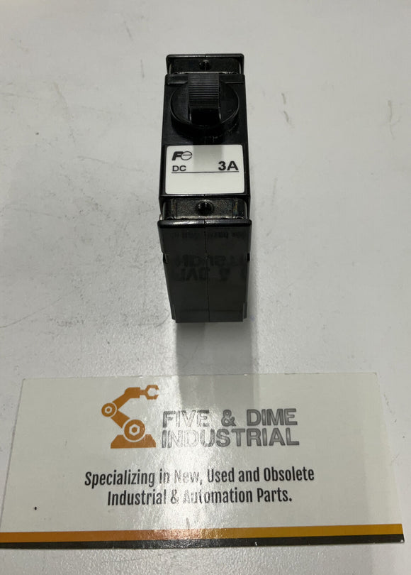 Fuji Electric CP31 E/3WDC Circuit Protector 3A 1-Pole