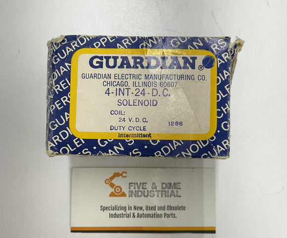 Guardian Electric 4-INT-24-D.C. Solenoid Coil 24VDC