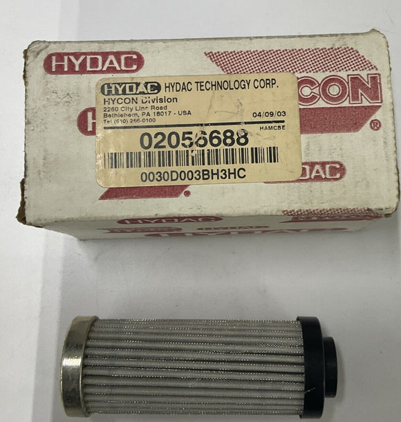 Hydac Hycon 02056688 Hydraulic Filter Element