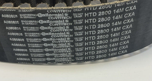 Continental 2800-14M-60 Contitech Synchronous Timing Belt HTD