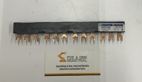 Telemecanique Square D GV2-G445 Buss Bar 690V 63A