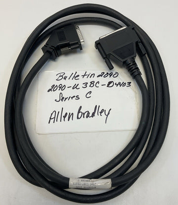 Allen Bradley 2090-U3BC-D4403 Ser. C Ultra 3000 Breakout Board Cable 3M - 0