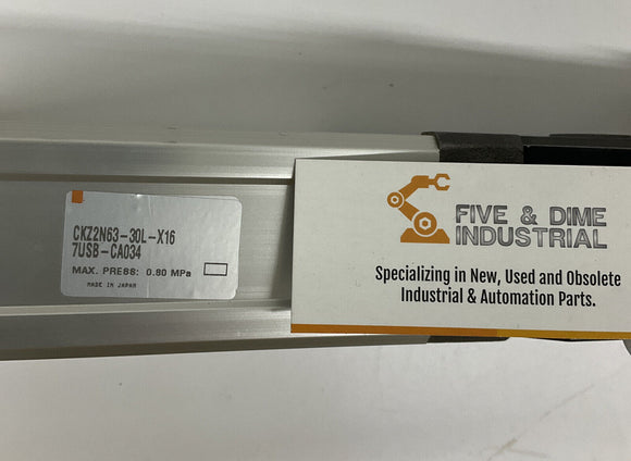 SMC CKZ2N263-30L-X167USB-CA034 Slime Line Clamp 63mm Bore