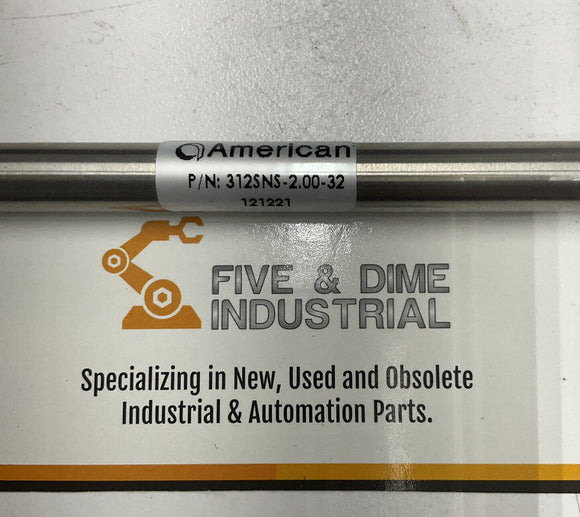 American Cylinder 312SNS-2.00-32 5/16" Bore Stainless