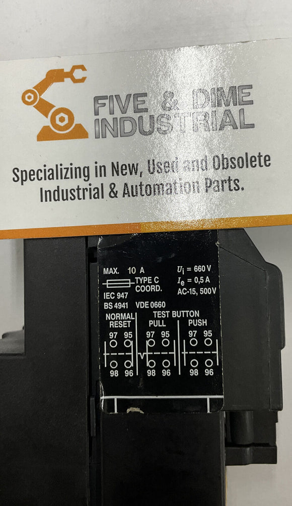 Allen Bradley 193-BSB30 Ser. B Overload Relay 2.0-3.0A w/ 193-BPM1 Adapter