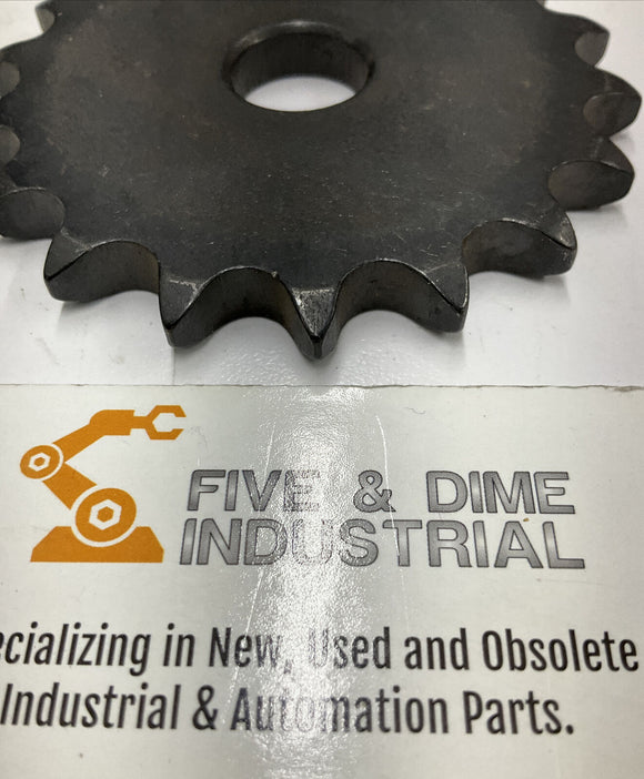 Martin 40A18 Bore to Size Sprocket 1/2" Hub 18 Teeth 0.6250" Stock