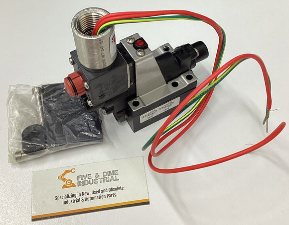 Asco 24401779 Thermoplastic Nema IV solenoid Valve 110/120 Vac