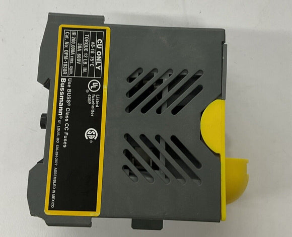 Bussmann OPM-1038R Optima  Overcurrent Protection Module 30A 600V