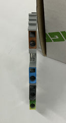 Wago 580-570 Terminal Block 4-Wire Sensor  DIN Mount Lot of 2-3