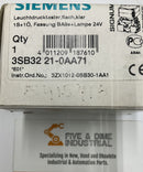 Siemens 3SB3221-0AA71 Clear Flat Push Button NO / NC-14