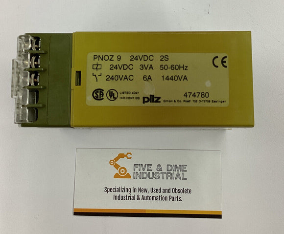 Pilz PNOZ 9 24VDC 2S Emergency Stop Relay 474780