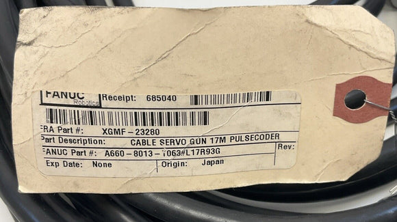 Fanuc A660-8013-T063#L17R93G XGMF-23280 Servo Cable